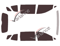 Tinted film kit Ssangyong Rodius 5-door (since 2013) Tinted film kit Ssangyong Rodius 5-door (since 2013)