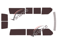 Kit film teinté Volkswagen Transporter T4 (4) Long 5/6 portes (1990 - 2003) Kit film teinté Volkswagen Transporter T4 (4) Long 5/6 portes (1990 - 2003)