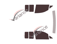 Tinted film kit Volkswagen Caddy (3) Utility 4/5/6 doors (2004 - 2016) Tinted film kit Volkswagen Caddy (3) Utility 4/5/6 doors (2004 - 2016)