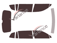 Kit film teinté Volkswagen Tiguan (2) Allspace 5 portes (2018 - 2023) Kit film teinté Volkswagen Tiguan (2) Allspace 5 portes (2018 - 2023)