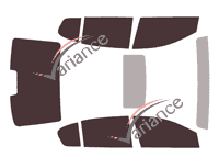 Acura RLX Tinted Film Kit (2) 4-door sedan (since 2020) Acura RLX Tinted Film Kit (2) 4-door sedan (since 2020)