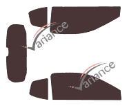 Aixam GTO 3-door tinted film kit (since 2011) Aixam GTO 3-door tinted film kit (since 2011)