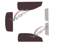 Kit de láminas tintadas Alfa Romeo Brera Spider Cabriolet 2 puertas (2006 - 2018) Kit de láminas tintadas Alfa Romeo Brera Spider Cabriolet 2 puertas (2006 - 2018)