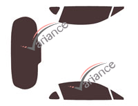 Kit film teinté Alpine A110 (1) Coupé 2 portes (depuis 2018) Kit film teinté Alpine A110 (1) Coupé 2 portes (depuis 2018)