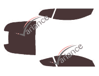 Aston Martin DB9 (1) 2-door Coupe (2004 - 2016) tinted film kit Aston Martin DB9 (1) 2-door Coupe (2004 - 2016) tinted film kit