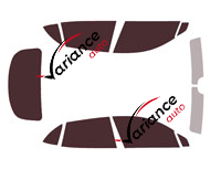 Aston Martin DBX (1) 5-door tinted film kit (from 2021) Aston Martin DBX (1) 5-door tinted film kit (from 2021)
