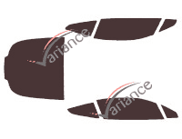 Aston Martin Vanquish Coupé 2-door tinted film kit (2012 - 2018) Aston Martin Vanquish Coupé 2-door tinted film kit (2012 - 2018)