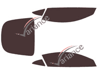 Aston Martin Vantage (2) Coupe 2-door tinted film kit (since 2018) Aston Martin Vantage (2) Coupe 2-door tinted film kit (since 2018)