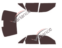 Kit film teinté Audi 100 (4) Berline 4 portes (1990 - 1994) Kit film teinté Audi 100 (4) Berline 4 portes (1990 - 1994)