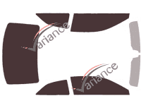 Kit film teinté Audi A5 (2) Coupe 2 portes (2016 - 2024) Kit film teinté Audi A5 (2) Coupe 2 portes (2016 - 2024)