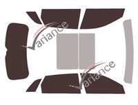 Kit film teinté Audi E-Tron (1) 5 portes (depuis 2019)