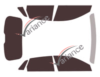 Audi A3 (4) Sportback 5-door tinted film kit (since 2020) Audi A3 (4) Sportback 5-door tinted film kit (since 2020)