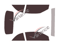 Audi A4 (3) Cabriolet 2 door (2007 - 2009) tinted film kit Audi A4 (3) Cabriolet 2 door (2007 - 2009) tinted film kit