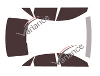 Tinted film kit Audi A6 (5) Sedan 4-door (since 2019) Tinted film kit Audi A6 (5) Sedan 4-door (since 2019)