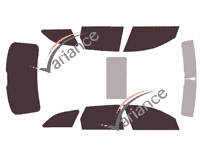 Audi A tinted film kit6 (4) Avant Estate 5 portes (2011 - 2018) Audi A tinted film kit6 (4) Avant Estate 5 portes (2011 - 2018)