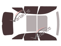 Tinted film kit Audi A6 (5) Allroad Estate 5 doors (since 2019) Tinted film kit Audi A6 (5) Allroad Estate 5 doors (since 2019)