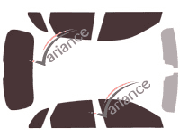 Kit film teinté Audi Q5 (2) 5 portes (2016 - 2024) Kit film teinté Audi Q5 (2) 5 portes (2016 - 2024)