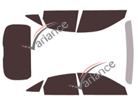 Kit film teinté Audi Q5 (2) Sportback 5 portes (depuis 2020) Kit film teinté Audi Q5 (2) Sportback 5 portes (depuis 2020)