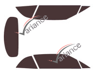Bentley Continental (2) GT Cabriolet 2-door tinted film kit (since 2018) Bentley Continental (2) GT Cabriolet 2-door tinted film kit (since 2018)