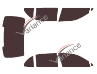 Bentley Mulsanne Sedan 4 puertas Tinted Film Kit (2010 - 2020) Bentley Mulsanne Sedan 4 puertas Tinted Film Kit (2010 - 2020)