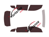 Kit de láminas tintadas Bmw XM (1) 5 puertas (desde 2022) Kit de láminas tintadas Bmw XM (1) 5 puertas (desde 2022)