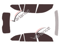 Tinted film kit Bmw Serie 3 (6) Touring Break 5 portes (2012 - 2018) Tinted film kit Bmw Serie 3 (6) Touring Break 5 portes (2012 - 2018)