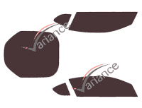 Tinted film kit Bmw i8 (1) Coupe 2 doors (2014 - 2020) Tinted film kit Bmw i8 (1) Coupe 2 doors (2014 - 2020)