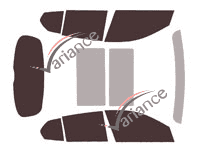 Tinted film kit Bmw Serie 1 (3) 5-door (2019 - 2024) Tinted film kit Bmw Serie 1 (3) 5-door (2019 - 2024)