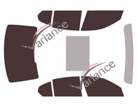 Tinted film kit Bmw Serie 3 (7) Sedan 4-door (since 2019) Tinted film kit Bmw Serie 3 (7) Sedan 4-door (since 2019)