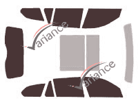 Tinted film kit Bmw Serie 3 (5) Touring Break 5 portes (2005 - 2012) Tinted film kit Bmw Serie 3 (5) Touring Break 5 portes (2005 - 2012)