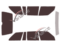 Tinted film kit Bmw Serie 3 (2) Touring Break 5 portes (1987 - 1995) Tinted film kit Bmw Serie 3 (2) Touring Break 5 portes (1987 - 1995)