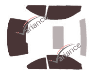 Tinted film kit Bmw Serie 3 (4) Coupe 2 portes (1999 - 2006) Tinted film kit Bmw Serie 3 (4) Coupe 2 portes (1999 - 2006)