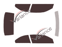 Tinted film kit Bmw Serie 3 (5) CC Cabriolet 2 doors (2007 - 2014) Tinted film kit Bmw Serie 3 (5) CC Cabriolet 2 doors (2007 - 2014)