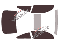 Tinted film kit Bmw Serie 4 / i4 (1) Coupe 2 portes (2014 - 2021) Tinted film kit Bmw Serie 4 / i4 (1) Coupe 2 portes (2014 - 2021)