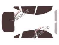 Tinted film kit Bmw Serie 4 / i4 (1) GranCoupé Sedan 4 doors (2014 - 2021) Tinted film kit Bmw Serie 4 / i4 (1) GranCoupé Sedan 4 doors (2014 - 2021)