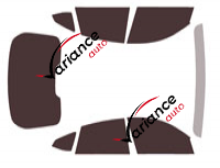 Tinted film kit Bmw Serie 4 / i4 (2) GranCoupé Sedan 4 doors (since 2021) Tinted film kit Bmw Serie 4 / i4 (2) GranCoupé Sedan 4 doors (since 2021)