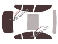 Tinted film kit Bmw Serie 6 (3) Gran Coupe Sedan 4 doors (2012 - 2018) Tinted film kit Bmw Serie 6 (3) Gran Coupe Sedan 4 doors (2012 - 2018)