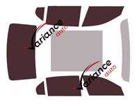 Tinted film kit Bmw Serie 7 / i7 (7) Long Sedan 4 doors (since 2023) Tinted film kit Bmw Serie 7 / i7 (7) Long Sedan 4 doors (since 2023)