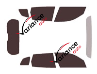 Tinted film kit Bmw X3 / iX3 (4) 5-door (since 2024) Tinted film kit Bmw X3 / iX3 (4) 5-door (since 2024)