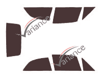 Kit film teinté Bmw Z3 Coupe 2 portes (1996 - 2003) Kit film teinté Bmw Z3 Coupe 2 portes (1996 - 2003)