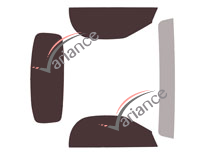 Kit de láminas tintadas Bmw Z4 (3) Roadster Cabriolet 2 puertas (desde 2019) Kit de láminas tintadas Bmw Z4 (3) Roadster Cabriolet 2 puertas (desde 2019)