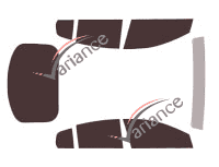 Buick Regal (6) Sportback 5-door tinted film kit (2017 - 2021) Buick Regal (6) Sportback 5-door tinted film kit (2017 - 2021)