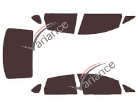 Tinted film kit Buick Verano Sedan 4-door (2010 - 2017) Tinted film kit Buick Verano Sedan 4-door (2010 - 2017)