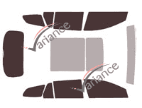 Buick Regal (6) Tour X 5 door tinted film kit (2017 - 2021) Buick Regal (6) Tour X 5 door tinted film kit (2017 - 2021)