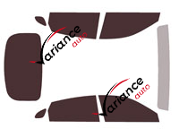 Changan CS85 (1) 5 porte kit film colorato (dal 2021) Changan CS85 (1) 5 porte kit film colorato (dal 2021)