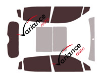 Kit film teinté Changan CS15 (1) 5 portes (depuis 2018)