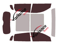 Changan CS55 (1) Plus II 5-door tinted film kit (from 2021) Changan CS55 (1) Plus II 5-door tinted film kit (from 2021)