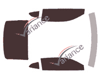 Chevrolet Camaro (6) 2-door Coupe (since 2015) tinted film kit Chevrolet Camaro (6) 2-door Coupe (since 2015) tinted film kit