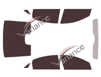 Tinted film kit Chevrolet Caprice (6) Sedan 4-door (2006 - 2017) Tinted film kit Chevrolet Caprice (6) Sedan 4-door (2006 - 2017)