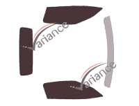 Chevrolet Corvette (7) C7 Cabriolet 2-door tinted film kit (2014 - 2020) Chevrolet Corvette (7) C7 Cabriolet 2-door tinted film kit (2014 - 2020)